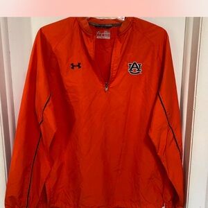 Under Armour Bright Orange Quarter-Zip Jacket